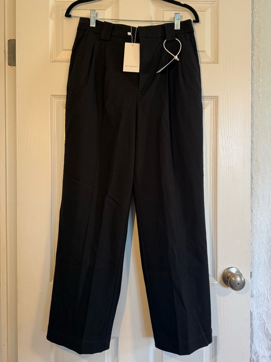 Petite Studio Pants - PETITE STUDIO: Black Pants